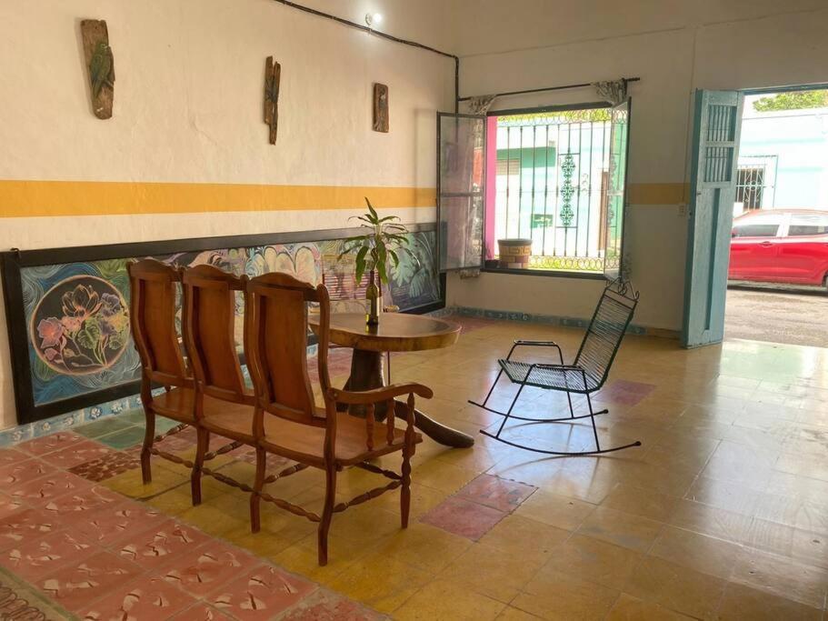 Gran Casa Colonial Equipada En El Centro De Valladolid. Villa Valladolid  Ngoại thất bức ảnh